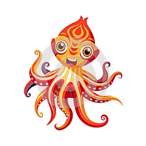 Sizzle the Sassy Squid Creative Design