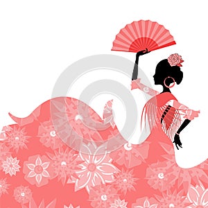 Spanish classic dancer