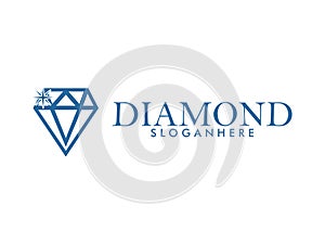 Creative Diamond Logo and Icon Design Template