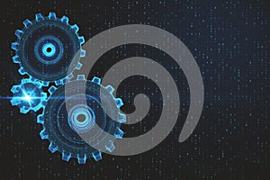 Creative gears wallpaper