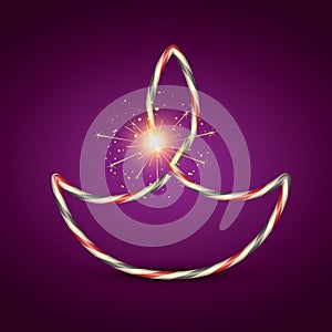 Creative diwali diya