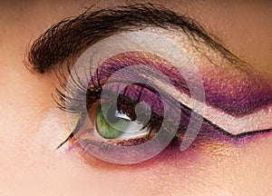 Creative eye paint