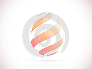 Creative glossy Egg for Happy Easter celebration.