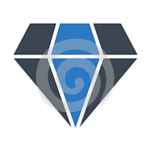 Creative glyph colur vector  icon