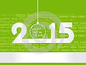 Creative Happy New Year 2015 Background.