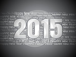 Creative Happy New Year 2015 Background.