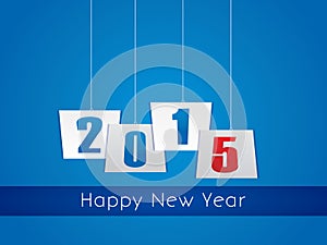 Creative Happy New Year 2015 Background.