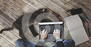 creative home work space