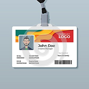 Creative ID Card Template