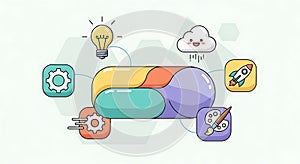 Creative Idea Concept Innovation, Startup, Design, Technology