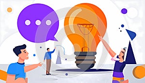 Creative Idea Generation and Collaboration