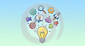 Creative Idea Generation Innovation, Brainstorming, Solution Concept