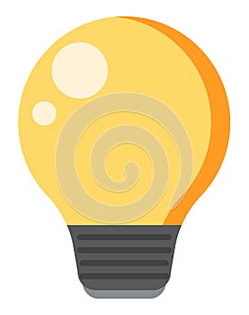 Creative Idea in Light Bulb Shape