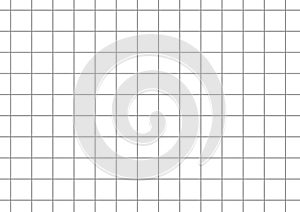 Creative illustration of realistic square, lined paper blank sheets set isolated on transparent background.