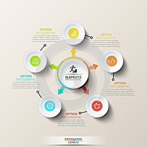 Creative infographic design template