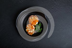 Creative Japanese food menu,sushi Simon Grill ball