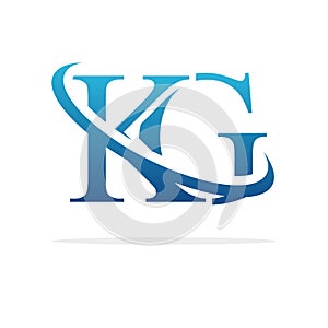 Creative KG logo icon design