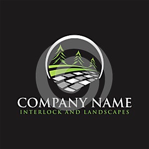 creative lawn care logo design