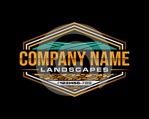 creative lawn care logo design