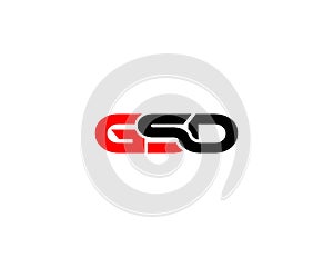 Creative Letter GSD Abstract Logo