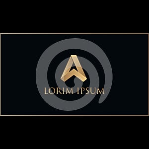 CREATIVE LETTER A LOGO DESIGN