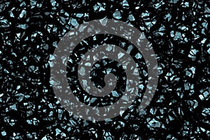 nice light blue damaged mineral computer graphic background or texture illustration