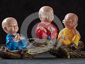 Creative Little Buddha Statues Buddhist Tathagata studio shot Kalyan Maharashtra