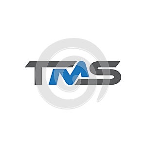 Creative logo from the initials TMS