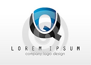 Creative Logo letter Q design for brand identity, company profile or corporate logos