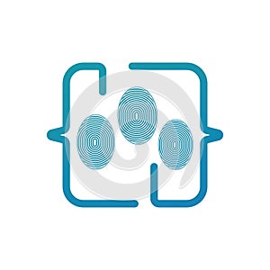 Creative modern abstract programming coding logo design