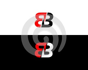 BB logo initial letter design photo