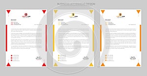 Creative Modern Business Letterhead Design