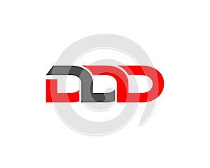 Creative Modern DDD Letter Logo Design Vector