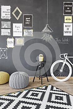 Creative motivation wall idea