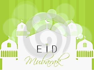 Creative Muslim community festival Eid Mubarak.