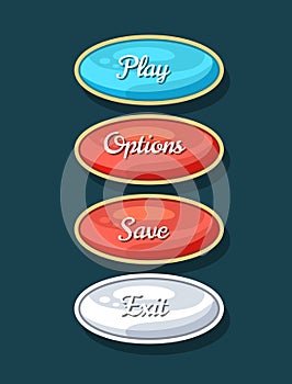 Creative navigation board for computer game menu