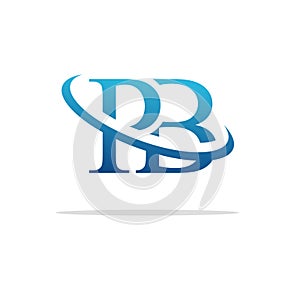 Creative PB logo icon design photo