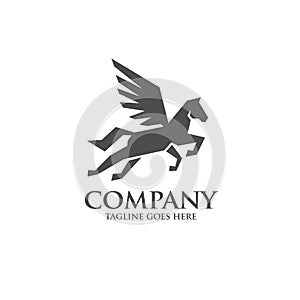 Creative Pegasus logo modern template