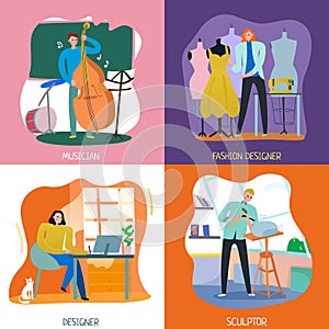 Creative People 2x2 Concept