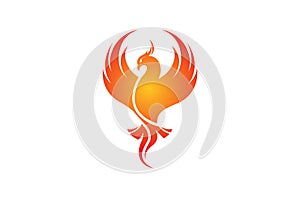 Creative Phoenix Bird Logo