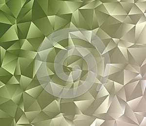 Creative polygonal abstract background. Low poly crystal pattern.