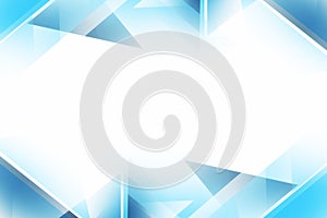 Creative polygonal backdrop