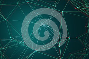 Creative polygonal wallpaper