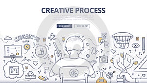 Creative Process Doodle Design photo