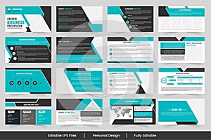 Creative project strategy layout showcases design and service presentation templateCreative project strategy layout showcases