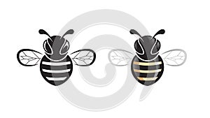 Creative Queen bees collection logo