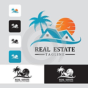 Creative Real Estate Logo Design , Building, Home, Architect, House, Construction, Property , Real Estate Brand Identity , Vol 322