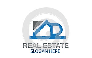 Creative Real Estate Logo Design Vector