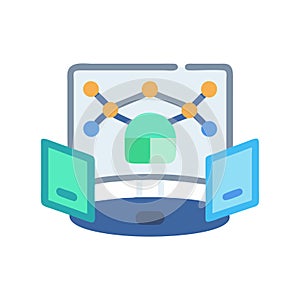 Creative Virtual Environment Icon Representation