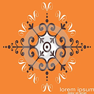 Creative sample design abstract circle logo